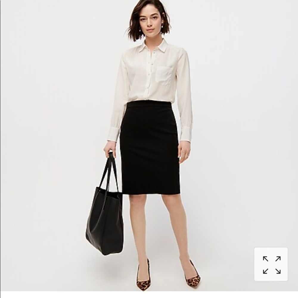 NWT j crew number 2 pencil skirt